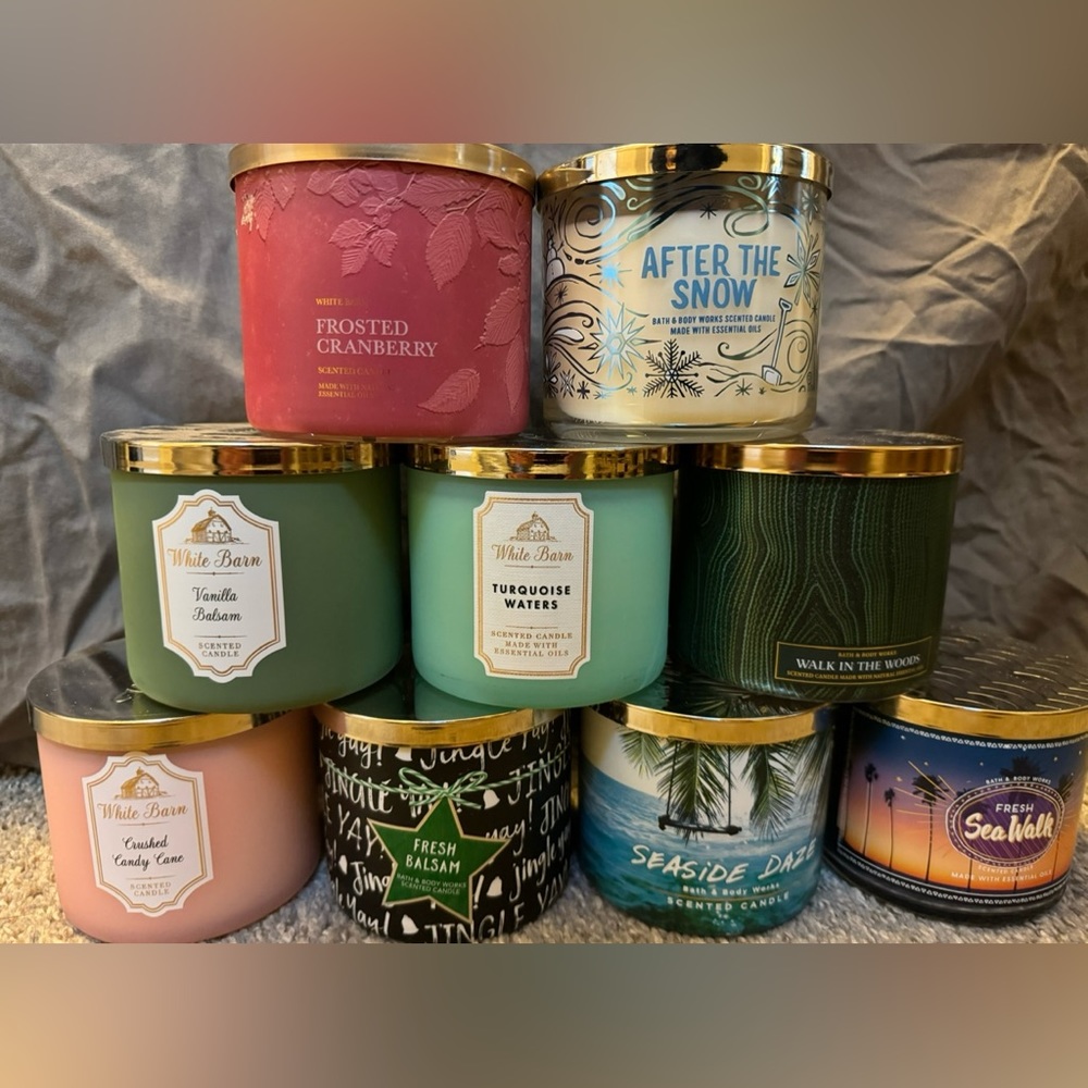 Bath and body works candles